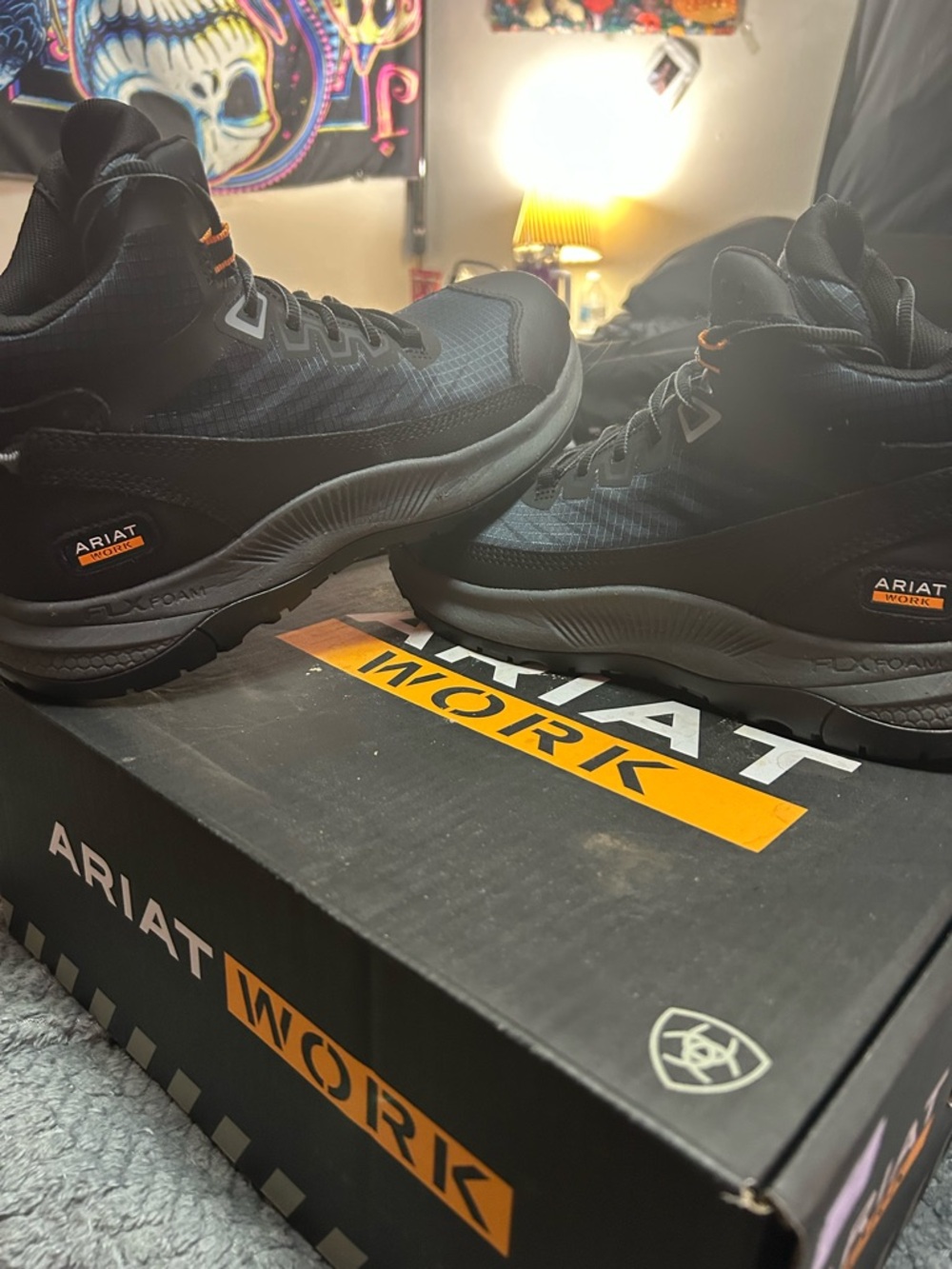 Ariat Men’s Safety Toe Work Boots Size 10.5